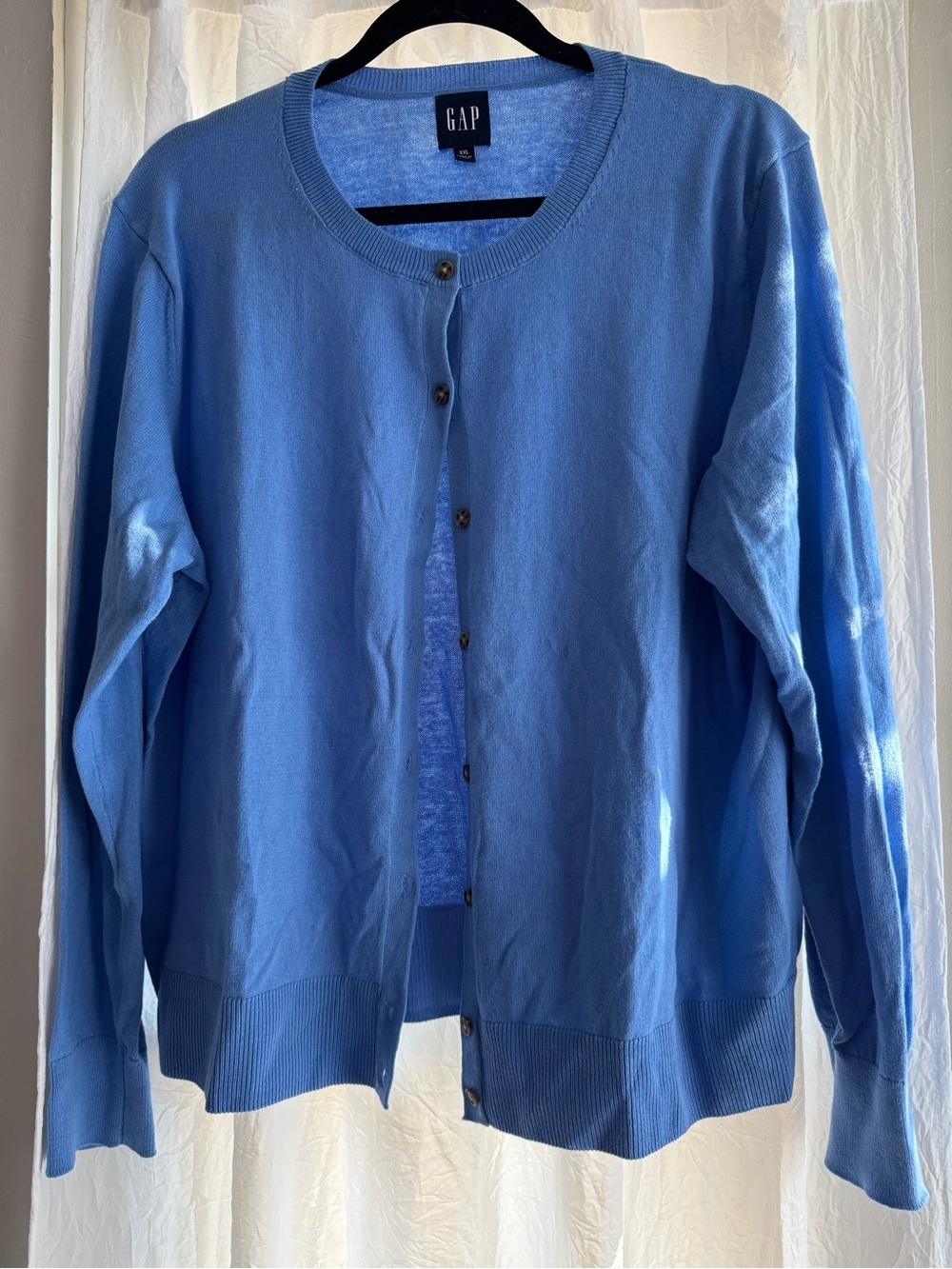 GAP Light Blue Women’s Button-Up Cardigan